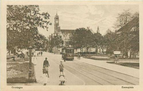 (300-138-041) Groningen Emmaplein, Verzamelen, Ansichtkaarten | Nederland, Groningen, Verzenden