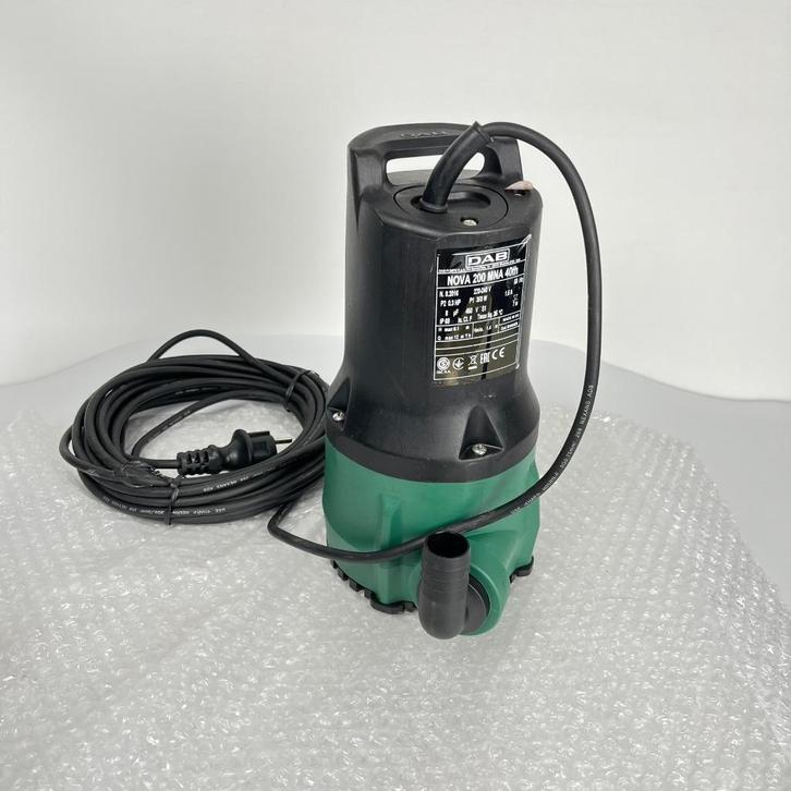 DAB Nova 200 M-NA Dompelpomp – Submersible Drainage Pump, Tuin en Terras, Waterpompen, Nieuw, Elektrisch, Dompelpomp, Ophalen of Verzenden