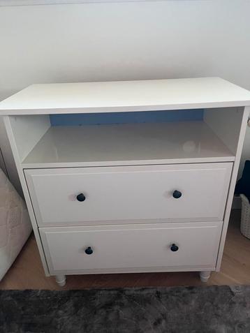 Hemnes ladekast Ikea wit 84x44x84 