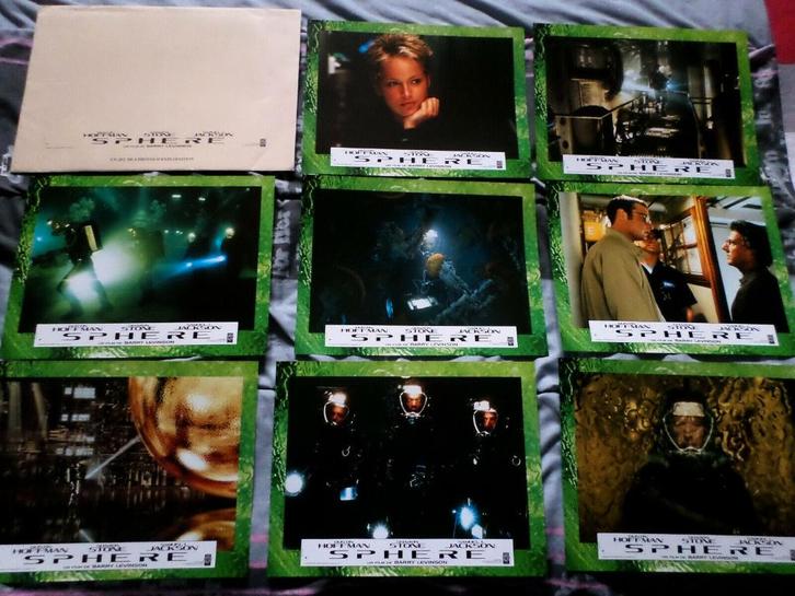 SPHERE     lobbycard set., Verzamelen, Posters, Nieuw, Film en Tv, A4 of kleiner, Verzenden