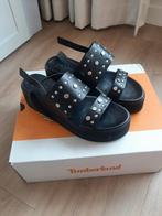 Pera Carlo sandalen met studs, Zwart, Zo goed als nieuw, Pera Carlo, Sandalen of Muiltjes
