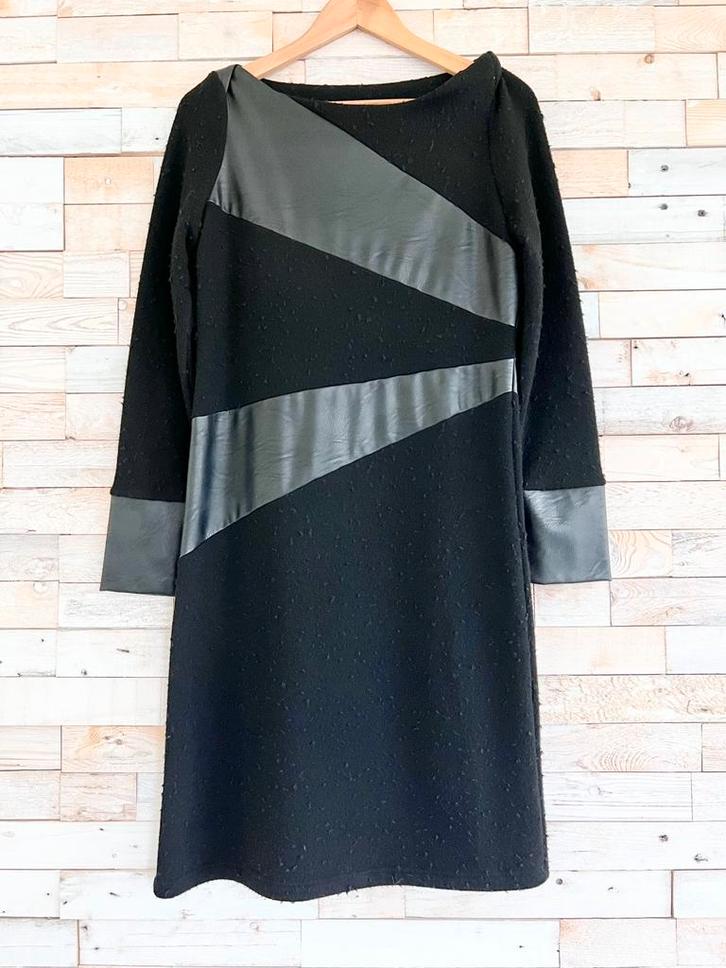 Elsewhere jurk zwart, maat M/38 - NP 109,95, Kleding | Dames, Jurken, Nieuw, Maat 38/40 (M), Zwart, Knielengte, Ophalen of Verzenden