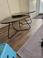 Salontafel driehoekig 2 stuks, Ophalen, 50 tot 100 cm, Zo goed als nieuw, Minder dan 50 cm
