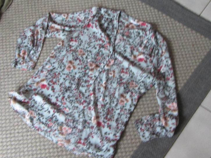 2 blouses XXL   Etam met gratis vest., Kleding | Dames, Blouses en Tunieken, Zo goed als nieuw, Maat 46/48 (XL) of groter, Blauw