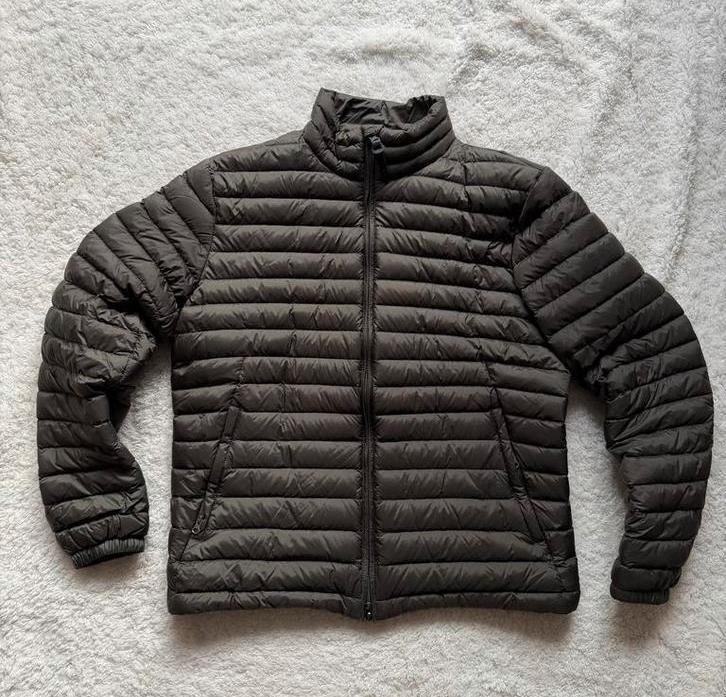 Woolrich Donsjas Heren - Donkergroen - L/XL - NIEUW, Kleding | Heren, Jassen | Winter, Nieuw, Maat 52/54 (L), Groen, Ophalen of Verzenden