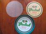 Dienblad Grolsch + 2 accessoires (1995) biervilt + antislip, Ophalen of Verzenden, Zo goed als nieuw, Overige typen, Grolsch