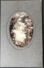 Oude foto: Moeder en kind, 6x9cm, Ophalen of Verzenden