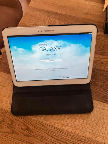 Samsung Galaxy Tab 3 met hoesje beschikbaar voor biedingen