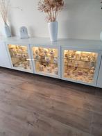 2x Ikea Besta glazen deuren 60x64, Ophalen, Glas, Minder dan 150 cm, Minder dan 100 cm