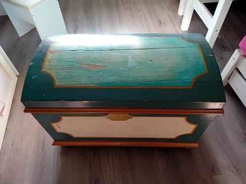 Vintage Kledingkist / Boekenkist, Huis en Inrichting, Woonaccessoires | Kisten, Gebruikt, 50 tot 75 cm, Minder dan 50 cm, 50 tot 100 cm