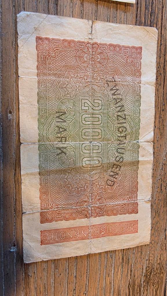 Oude Duitse Mark Biljetten, Ophalen of Verzenden, Euro's, Los biljet