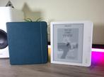 Kobo Libra 2 e-reader, 32GB, wit + sleepcover, goede staat, Kobo, Ophalen of Verzenden, 7 inch, 16 GB of meer