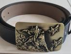 Fantasie Belt Buckle met Riem, Ophalen of Verzenden, Zo goed als nieuw, Zwart, 115 cm of meer