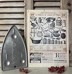 Vintage Calor aluminium onderzetter voor strijkbout, Ophalen of Verzenden, Gebruikt, Overig