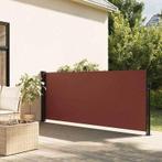 Windscherm uittrekbaar 100x500 cm bruin, Variato store, 2441EA, Nieuw, Ophalen of Verzenden