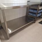 RVS horeca werkbank, Ophalen of Verzenden, Gebruikt, RVS Meubilair