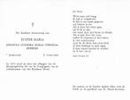 Bekkers Johanna 1930 - 1990, Ophalen of Verzenden
