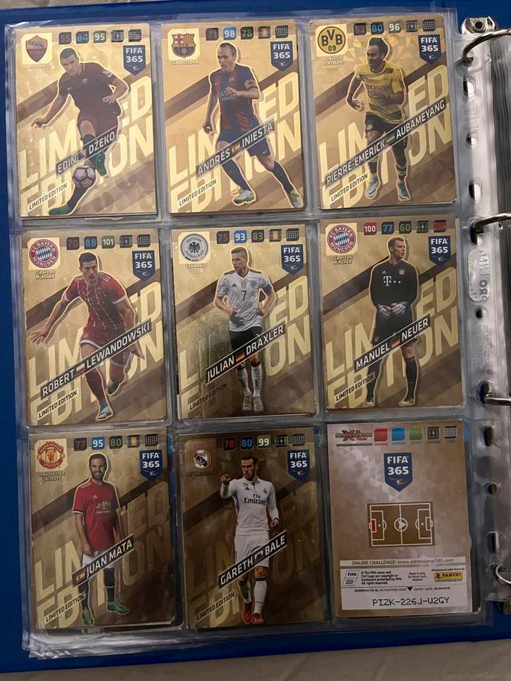 FIFA 365 Voetbal Kaarten Collectie, Verzamelen, Sportartikelen en Voetbal, Zo goed als nieuw, Spelerskaart, Overige sporten, Ophalen of Verzenden