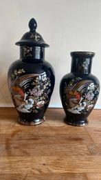 Set van 2 keramische Chinese Vaas, Antiek en Kunst, Ophalen of Verzenden