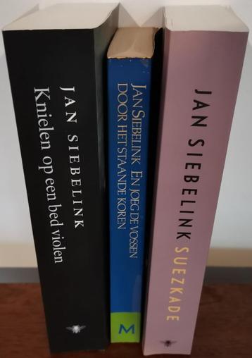 3 boeken van jan siebelink: violen, koren, suezkade in1koop beschikbaar voor biedingen