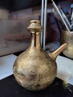 Antieke messing Indische kendi, Ophalen of Verzenden