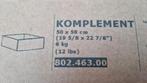 Ikea Complement lade zwartbruin, Nieuw, Minder dan 100 cm, 25 tot 50 cm, 50 tot 100 cm