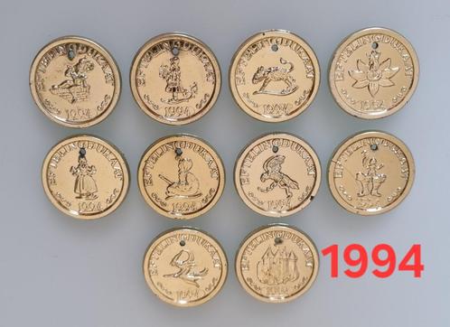 Efteling dukaten - 1994, Verzamelen, Efteling, Zo goed als nieuw, Overige typen, Ophalen of Verzenden