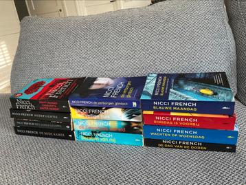 Nicci frence boeken 12 stuks beschikbaar voor biedingen