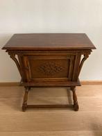 Antieke eiken naaikastje, Huis en Inrichting, Kasten | Overige, Ophalen, Gebruikt