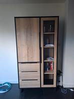 3-delige woonkamerset (Vitrinekast, Eettafel, TV meubel), Ophalen