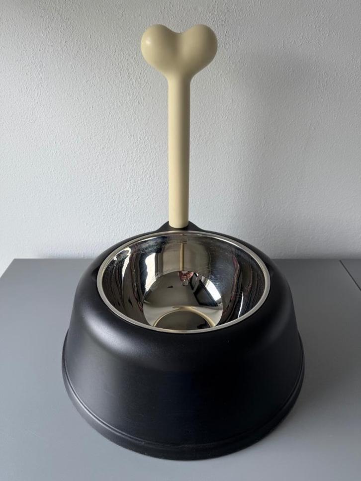 Alessi Lupita Voerbak Hond, kleur zwart, Dieren en Toebehoren, Hondenvoerbakken en Drinkbakken, Gebruikt, Ophalen of Verzenden