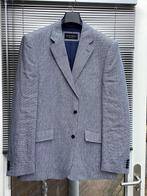 Stanley en Morgan colbert blauw wit nieuw, Maat 52/54 (L), Blauw, Nieuw, Ophalen of Verzenden