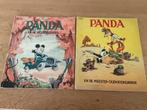 2 Panda stripboeken - Marten Toonder, Boeken, Stripboeken, Meerdere stripboeken, Ophalen of Verzenden, Gelezen