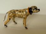 Saturno sterling zilver emaille setter hond, Antiek en Kunst, Ophalen of Verzenden, Zilver