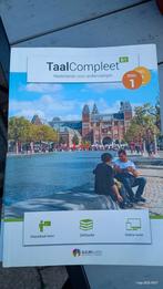 TaalCompleet B1 - Deel 1 & 2, Boeken, Studieboeken en Cursussen, Ophalen of Verzenden, Zo goed als nieuw, Niet van toepassing