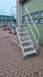Bordestrap Platformtrap boottrap 7 treden 152 cm Zarges, Ophalen, Gebruikt, H.O.Albert Ale Slotema, Trap