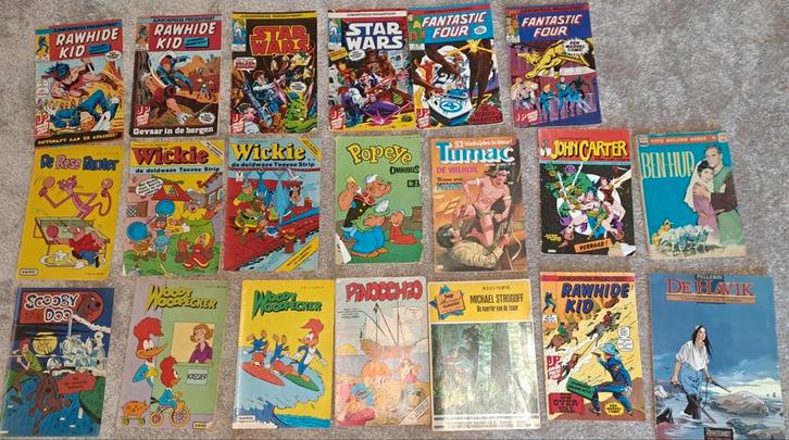 Collectie van diverse stripboeken. Vintage, Boeken, Strips | Comics, Ophalen