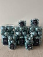 Kerstballen blauw verschillende maten, volledige set, Diversen, Ophalen of Verzenden, Zo goed als nieuw