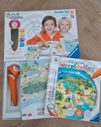Zgan tiptoi tip toi startset wereldatlas, Ophalen, Zo goed als nieuw, Knutselen, Met geluid