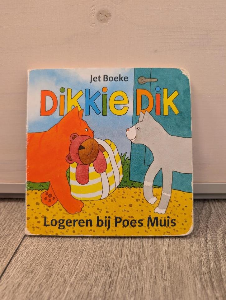 Dikkie Dik - Logeren bij poes muis - Jet Boeke, Boeken, Kinderboeken | Baby's en Peuters, Gelezen, 2 tot 3 jaar, Ophalen of Verzenden