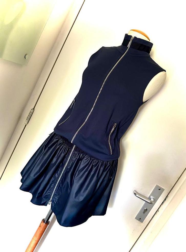 Rocket dress Airfield Jurk jasje vest blauw 36 zakken rits, Kleding | Dames, Jurken, Zo goed als nieuw, Maat 36 (S), Blauw, Boven de knie