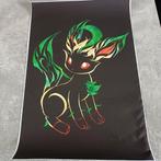 Leafeon Pokemon Poster + Koker, Ophalen of Verzenden