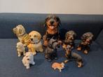 Hondenbeeldjes in goede staat, 10 stuks., Verzamelen, Ophalen of Verzenden, Zo goed als nieuw
