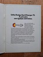 Braziliaanse Dodge Dart - Charger - Charger RT brochure, Ophalen of Verzenden, Zo goed als nieuw, Overige merken