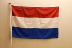 Nederlandse Vlag Met Vlaggenstok De Vlaggenstok Is Van Plast, Ophalen of Verzenden, Gebruikt