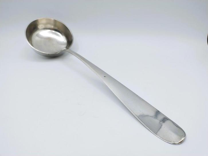 Zilveren soeplepel, J.P. Knickmeier, Basel, 1850, Antiek en Kunst, Antiek | Goud en Zilver, Zilver, Verzenden