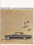 Ford Fairlane autofolder uit 1964, Boeken, Auto's | Folders en Tijdschriften, Verzenden, Gelezen, Ford