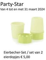 TUPPERWARE Eierdoppen met warmhouddeksel, Nieuw, Ophalen of Verzenden