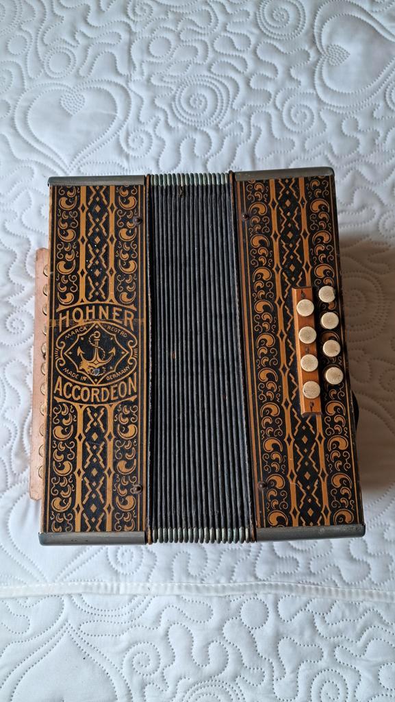 Hohner Trekzak / Accordeon - Goede Staat, Muziek en Instrumenten, Accordeons, Gebruikt, Knopaccordeon, Overige formaten, Hohner