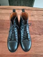 Grotesque leren veterboots man maat 45, Bruin, Boots, Grotesque, Ophalen of Verzenden